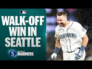 FULL 9th INNING: Cal Raleigh walks it off for the Mariners against the Yankees! CAL CALLS GAME 🔱