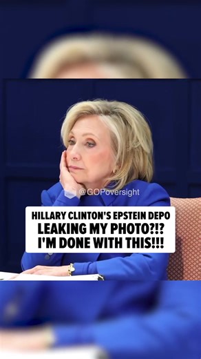 Hillary Clinton's Reaction to Epstein Deposition Leak
