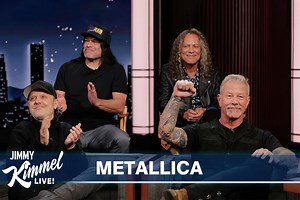 METALLICA's Begins Jimmy Kimmel Live! Residency: Watch "Lux Æterna" Performance   Band Interview