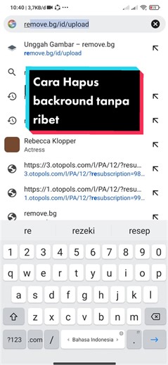 Cara Hapus Background Foto di PixelLab Secara Mudah