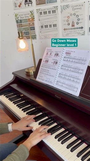 Go Down Moses — Alfred’s all in one piano adult course book 1 #piano