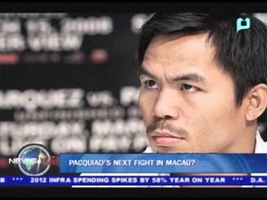 Champions: Pacquiao's next fight in Macau?