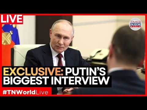 PUTIN EXCLUSIVE INTERVIEW LIVE: Full Uncensored Interview on Trump, Zelensky & Future of Ukraine War