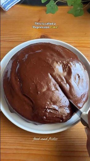 Depression cake recipe | eggless chocolate cake | no egg, butter or milk #cake #chocolatecake