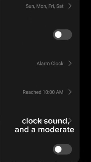 Reached 10:00 AM - alarm info | Alarms Things