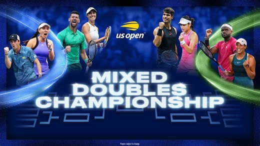 Team entries announced for 2025 US Open Mixed Doubles Championship