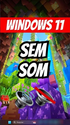 TUTORIAL - PC WITHOUT SOUND (HOW TO CONFIGURE AND FIX) 🔇 #shorts #windows11 #pc