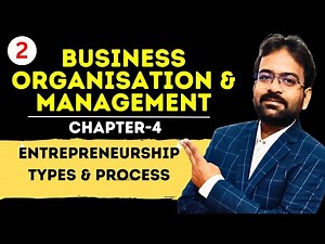 Entrepreneurship part-2 | Chapter-4 | Business organization and management | BCOM/BBA SEM 1