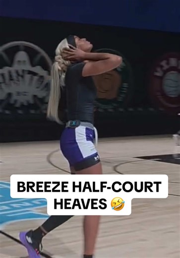 Breeze Perfects Half-Court Heaves in Basketball