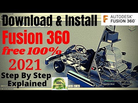 How to download and Install Fusion 360 free for 3 years || Free Fusion 360 Student version