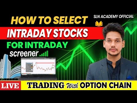 1-Click Stock Selection Scanner for Intraday 🔥 | Learn Option Chain Data & OI Volume Analysis