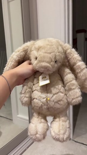Franilla Luxe Bunny: La colección exclusiva de Jellycat