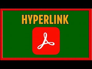How to Add Hyperlink in a PDF in Adobe Acrobat (2025)