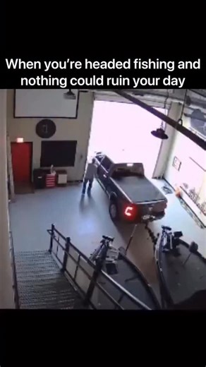 Motion Fishing | Bass Jigs & Tackle on Instagram: "When you save the boat… but forget the truck 👀🎣 #badday #boatfail #truckfail"