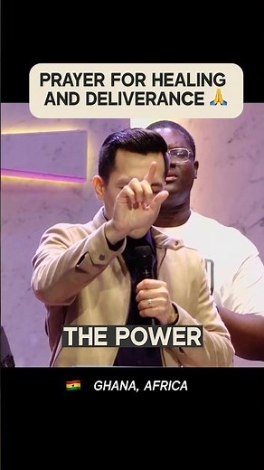 A prayer for healing and deliverance