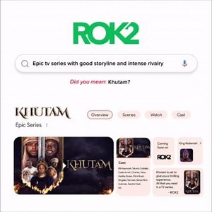 Are you looking for your next TV adventure? ROK Channels knows exactly what you need and it is KHUTAM! 🔥 Buckle your seat for an epic adventure. Khutam is coming soon on ROK2! #ROK #ROK2 #ROKChannels #ROKSeries #Khutam #TVSeries #KhutamS1 #ComingSoon | ROK Channels
