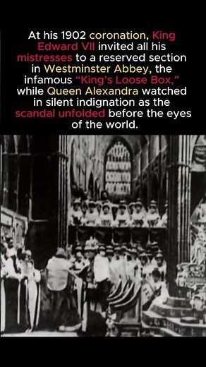 Edward VII’s “Loose Box” — The Coronation Scandal