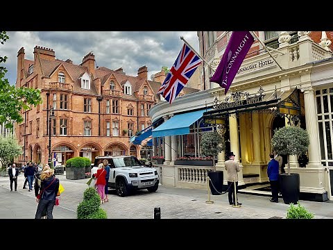 Mayfair London Walking Tour |Lifestyles of the Rich and Famous | MAYFAIR Posh area in Central London