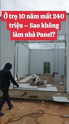 Giấc mơ an cư của vợ chồng trẻ: Nhà Panel là chân ái! #tonthepbaoloc #giatonthep