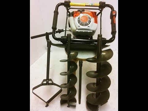 Stihl BT 121 Auger Demonstration and Quick Discussion