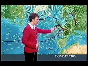 BBC Weather 10th January 2004