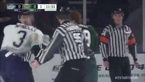 24th ranked fight in the WHL ever - 5 votes or more March 09, 2019 1st Period - 8:09 Conrad Mitchell Everett Silvertips 🆚 Cade McNelly Seattle Thunderbirds Full fight: https://www.hockeyfights.com/fights/n258484 | hockeyfights.com