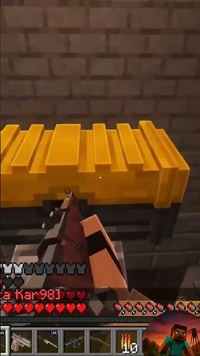 Minecraft Shooter: The Insane Battle You Need to See! #Shorts #minecraft