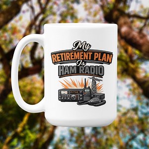 Funny Ham Radio Retirement Coffee Mug - Gift for Radio Lovers - Etsy Canada