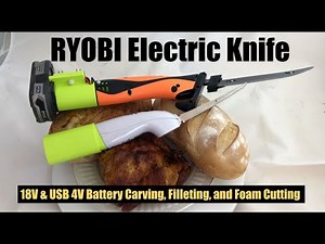 RYOBI Carving, Filleting, Foam Cutting Electric Knife