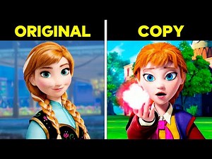 10 CHEAP COPIES OF FAMOUS CARTOONS