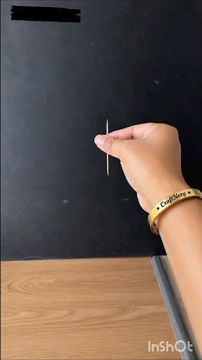 How to throw a toothpick | Secret ninja weapon: Toothpick arrow shot