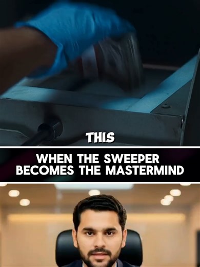when the sweeper becomes the mastermind! #movieexplain