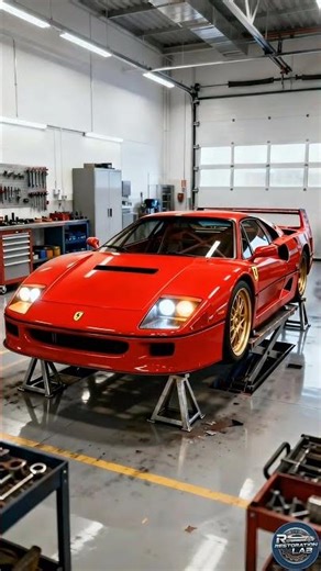 Full Restoration of the Legendary Ferrari F40 | From Abandoned to Iconic Supercar