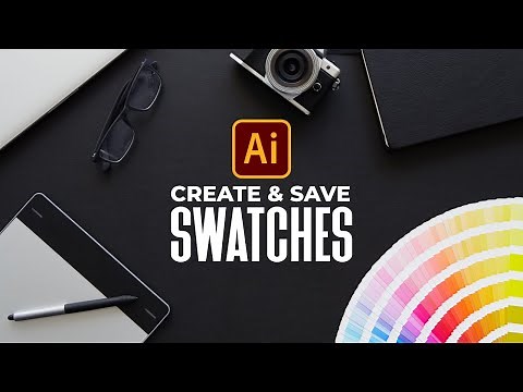 Create and Save Swatches In Illustrator