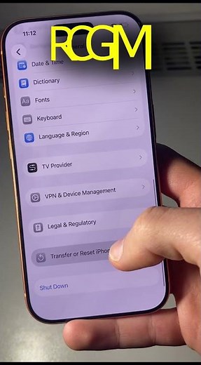 How to Factory Reset an iPhone 17 - iPhone 17 Factory Reset