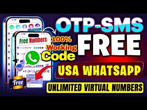 Get Free VIRTUAL Phone Number for WhatsApp, Telegram, OTP & SMS | Free Virtual WhatsApp Number