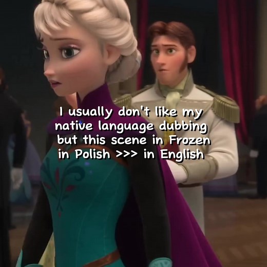 quality sucks, In which language do you prefer this scene from these two languages? #frozen #frozen1 #krainalodu #krainalodu1 #elsafrozen #elzakrainalodu #elsakrainalodu #annafrozen #annakrainalodu #frozenindifferentlanguage #frozeninpolish