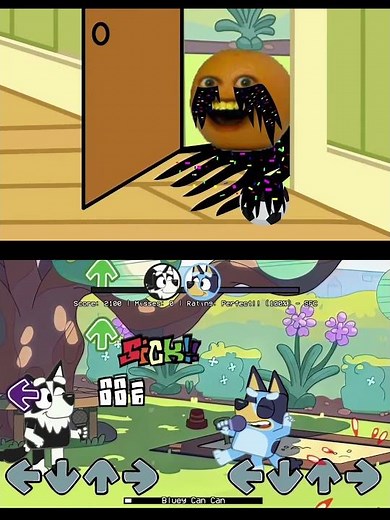 Vs Bluey Can Can Mod - Friday Night Funkin' Game