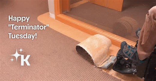 Happy “Terminator” Tuesday! Here’s Jordan taking a ride on the A.T.S.T. Terminator for a good ol’ scrape and roll! #CommercialFlooring #CarpetRemoval #NationalFlooringEquipment #RideOnScraper #ATSTTerminator #KecklersIncorporated #kecklersinc | Kecklers INC | Facebook