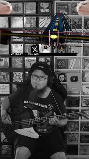 [⚡] Volbeat - Fallen #rocksmith #bass #volbeat