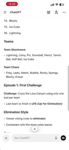 i think i should make an object show now