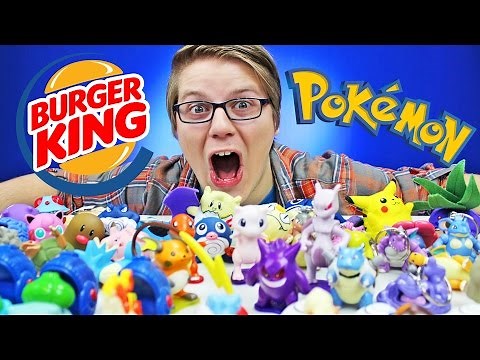 Pokemon Burger King Unboxing (1999)