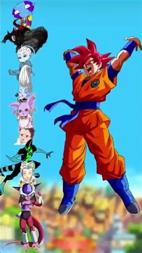 CC Goku vs Zeno, Archon, Grand priest, Whis, Beerus, Anos, Alien X Garou & Freiza #dragonball