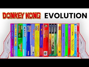 Evolution of Donkey Kong Games (1983-2023)