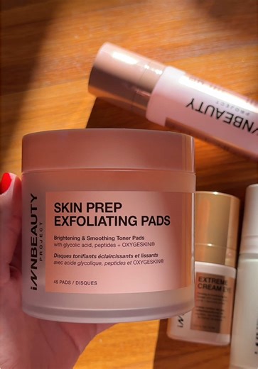 INNBEAUTY PROJECT Skin Prep Exfoliating Pads Available