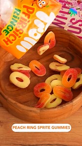 Peach ring sprite gummies 🍑 video by Entice Studio | Craft Pop Max