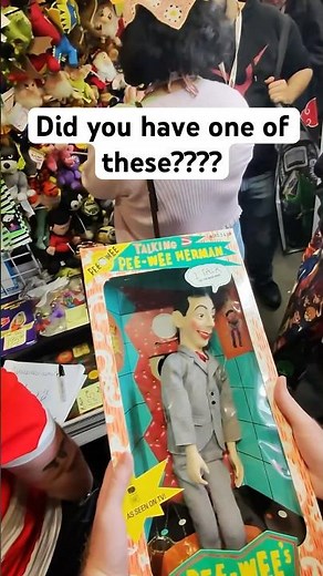 Wife’s priceless reaction to brining home a $160 Pee Wee Herman Toy