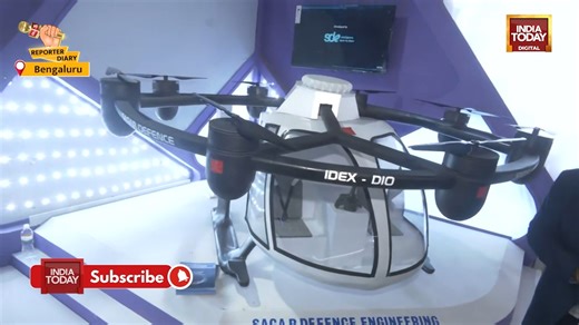 The indigenous Varuna HA drone, developed by Sagar Defence, is designed for medical evacuation in tough terrains. It can carry two soldiers to safety and is expected to be inducted into the Indian Army soon | India Today