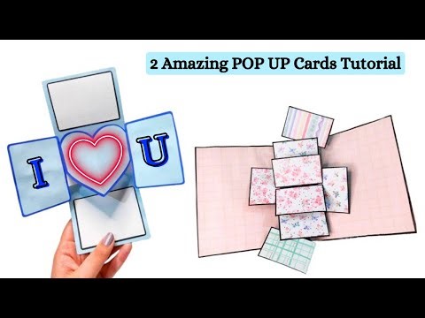 Pop Up book Tutorial | Photo Pop Up Card | Scrapbook Pages Ideas | Best Greeting Card | Pop up Card