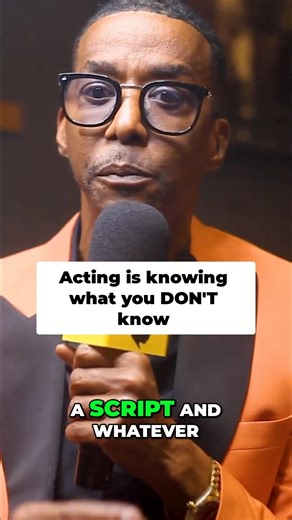 Acting is knowing what you DONT know 🎬 #movie #hollywooddream #funny #filmprofessionals